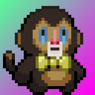 1,000 procedurally-generated NFT monkeys on Ethereum — 50% donated to rainforest conservation